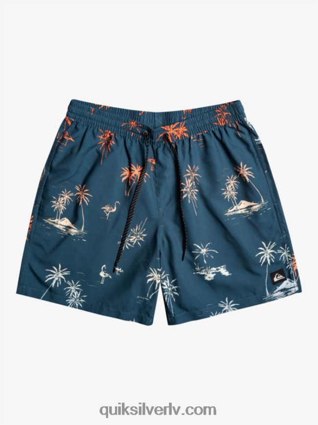 vīriešiem Quiksilver ikdienas mix 17 zalves majolika zila 88064R1465