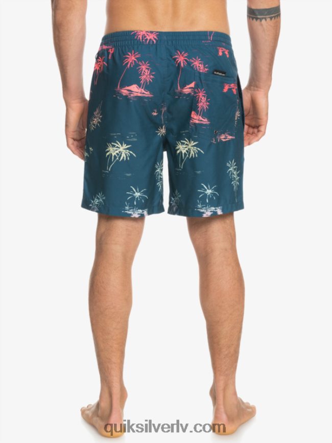 vīriešiem Quiksilver ikdienas mix 17 zalves majolika zila 88064R1465
