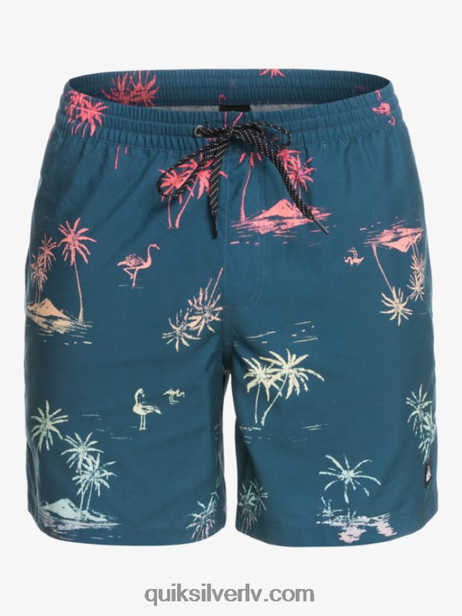 vīriešiem Quiksilver ikdienas mix 17 zalves majolika zila 88064R1465