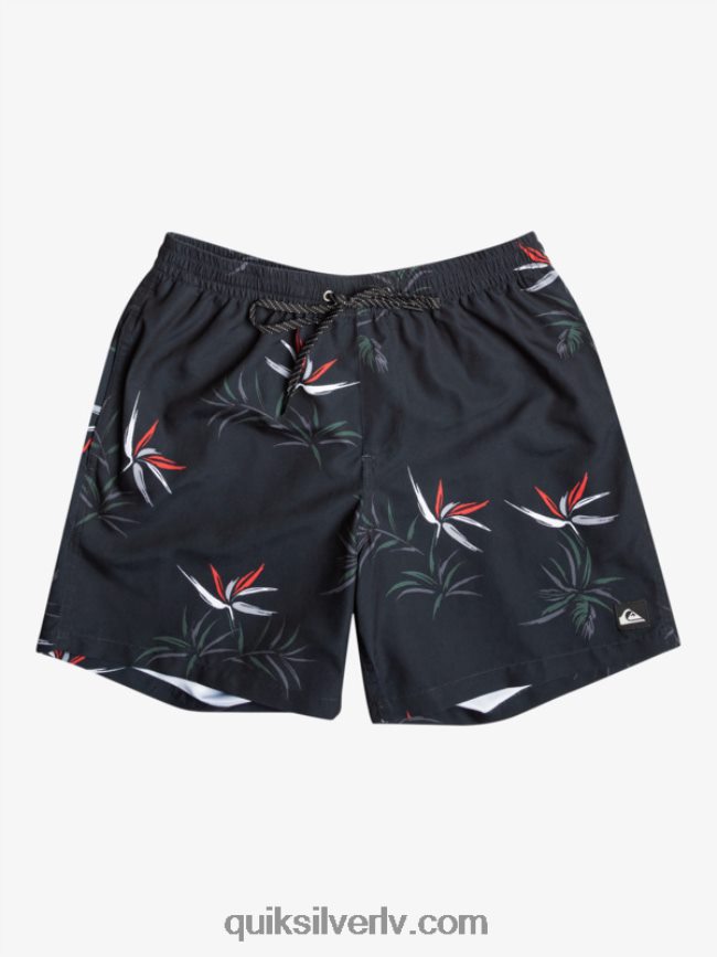 vīriešiem Quiksilver ikdienas mix 17 zalves melns 88064R675