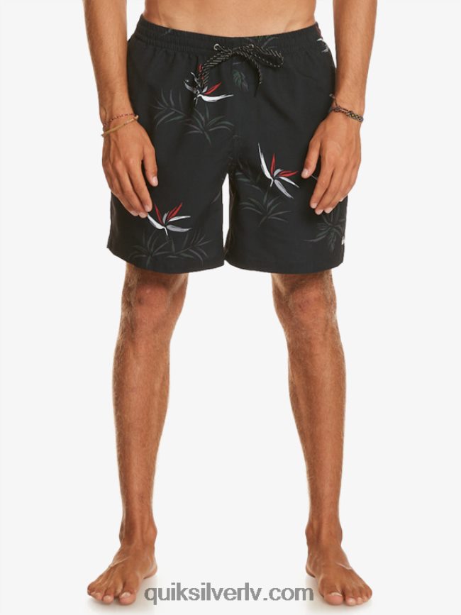 vīriešiem Quiksilver ikdienas mix 17 zalves melns 88064R675