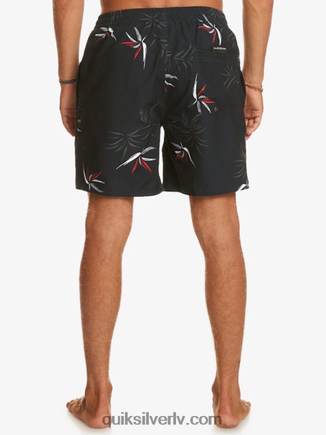 vīriešiem Quiksilver ikdienas mix 17 zalves melns 88064R675