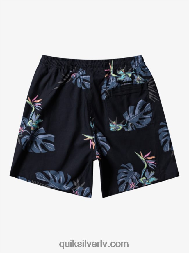 vīriešiem Quiksilver ikdienas mix 17 zalves melns 88064R681
