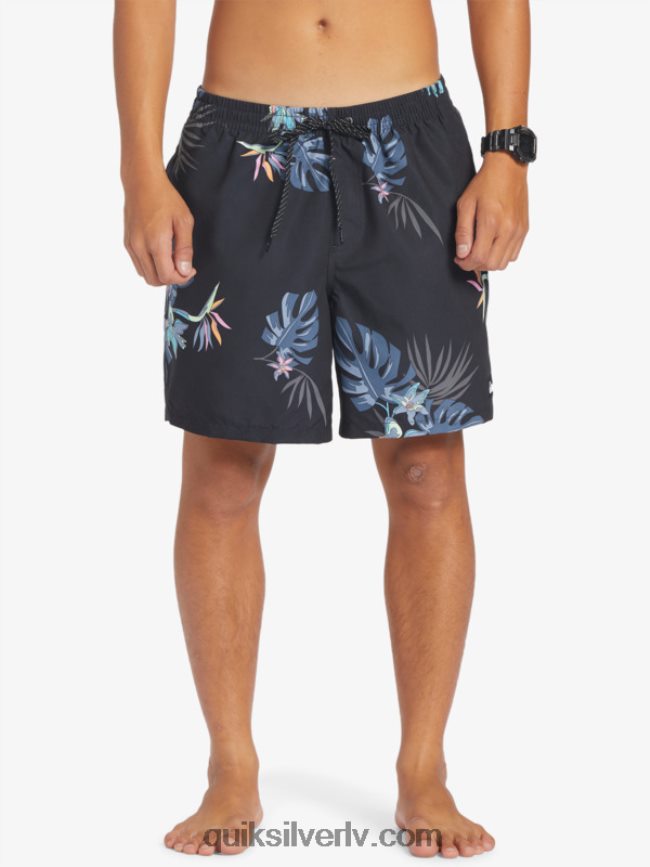 vīriešiem Quiksilver ikdienas mix 17 zalves melns 88064R681