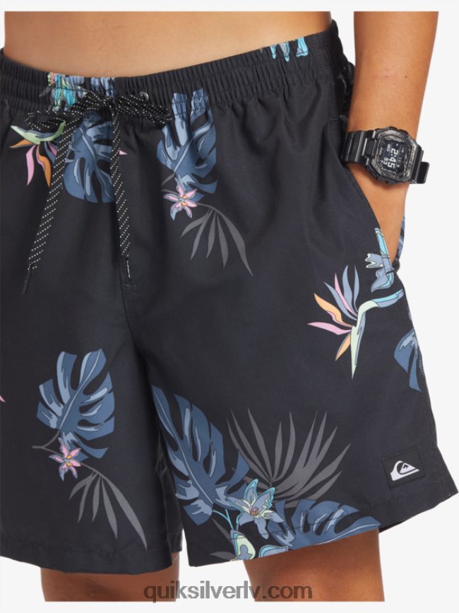 vīriešiem Quiksilver ikdienas mix 17 zalves melns 88064R681