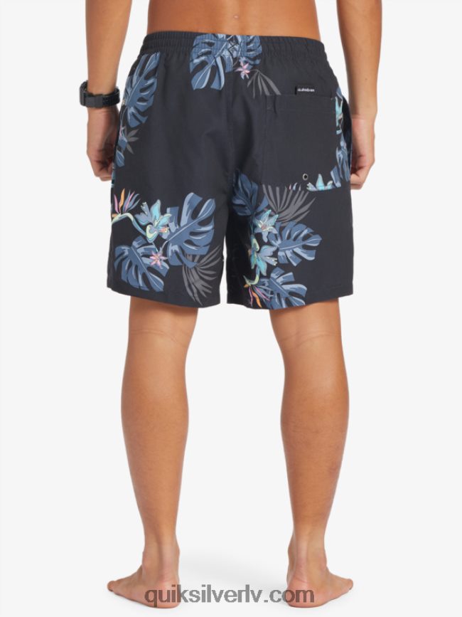 vīriešiem Quiksilver ikdienas mix 17 zalves melns 88064R681