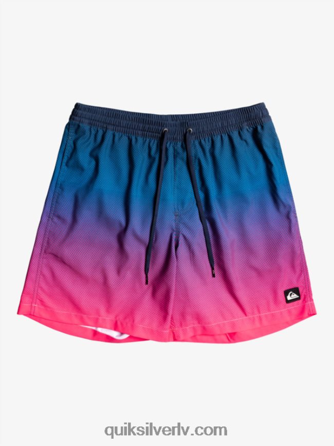 vīriešiem Quiksilver ikdienas pop izbalināt 14 zalves pop fade - jūras žakete 88064R1243