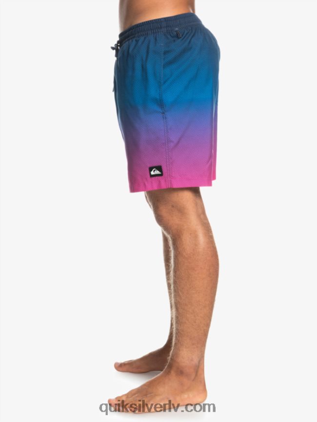vīriešiem Quiksilver ikdienas pop izbalināt 14 zalves pop fade - jūras žakete 88064R1243