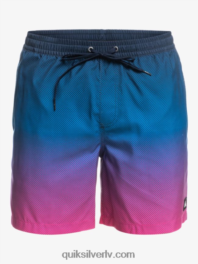 vīriešiem Quiksilver ikdienas pop izbalināt 14 zalves pop fade - jūras žakete 88064R1243