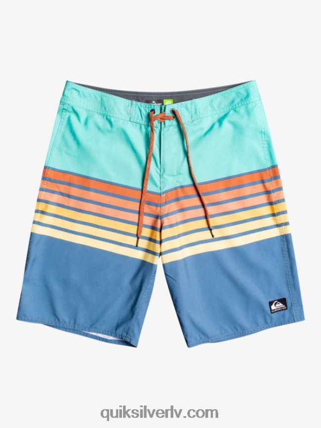 vīriešiem Quiksilver ikdienas uzbriest vīzija 20 pludmales šorti baseins zils 88064R1619