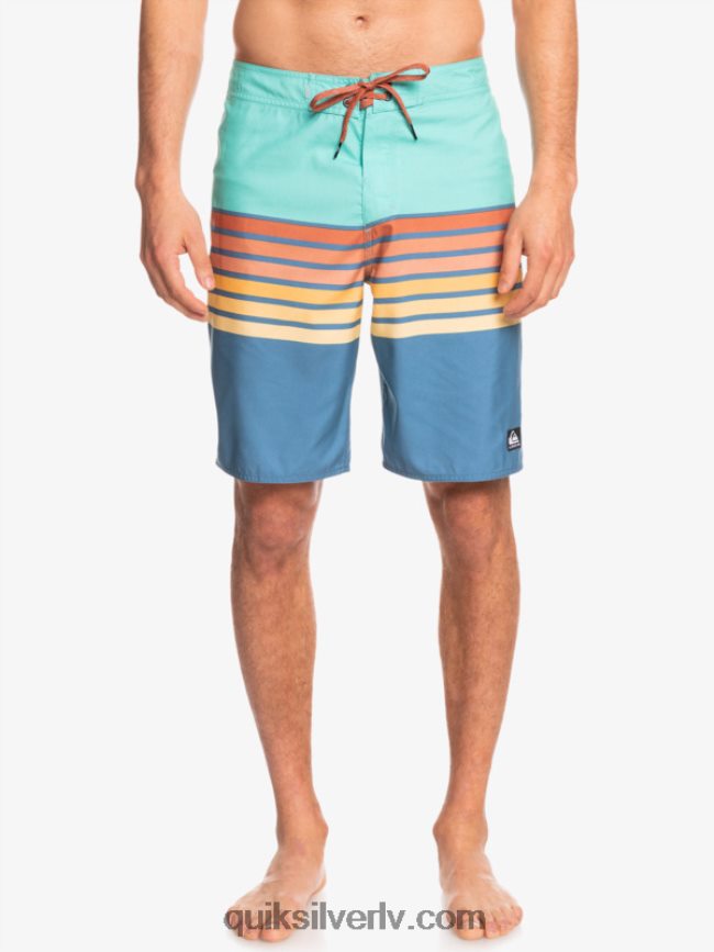 vīriešiem Quiksilver ikdienas uzbriest vīzija 20 pludmales šorti baseins zils 88064R1619