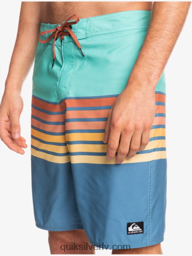 vīriešiem Quiksilver ikdienas uzbriest vīzija 20 pludmales šorti baseins zils 88064R1619