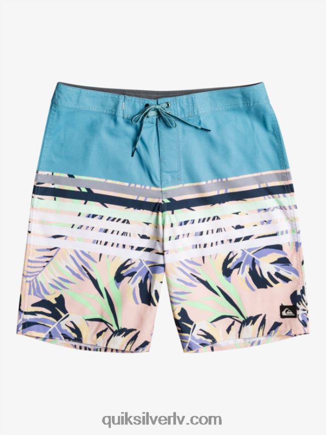 vīriešiem Quiksilver ikdienas uzbriest vīzija 20 pludmales šorti delfu zils 88064R1617