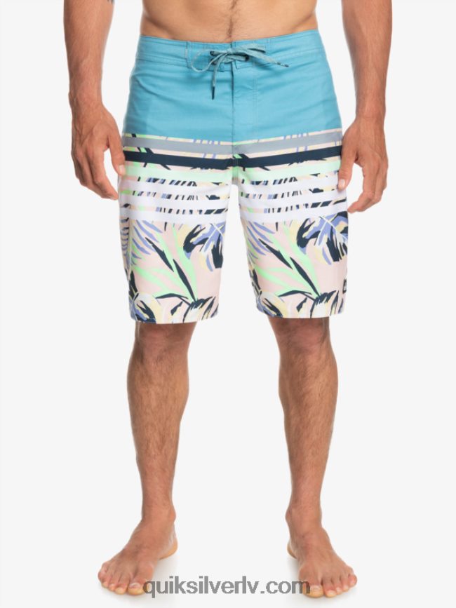 vīriešiem Quiksilver ikdienas uzbriest vīzija 20 pludmales šorti delfu zils 88064R1617
