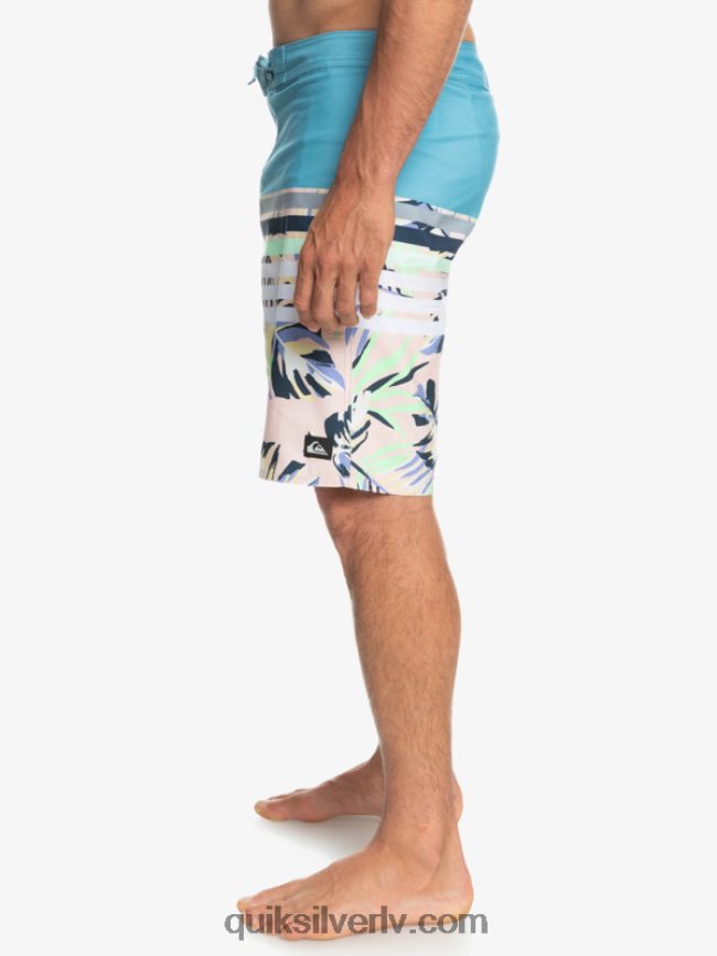 vīriešiem Quiksilver ikdienas uzbriest vīzija 20 pludmales šorti delfu zils 88064R1617