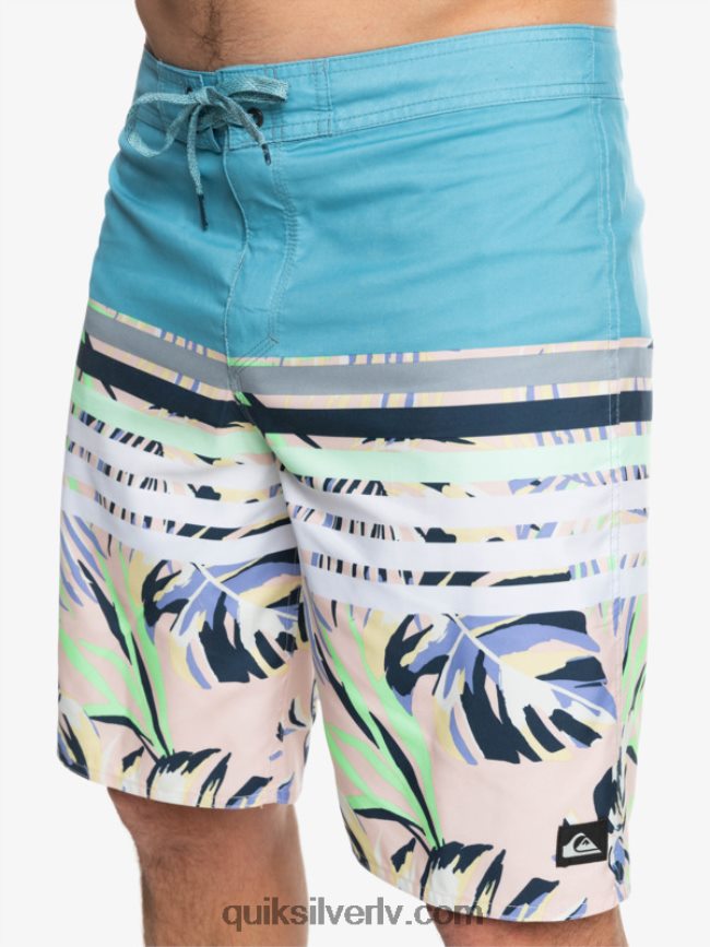 vīriešiem Quiksilver ikdienas uzbriest vīzija 20 pludmales šorti delfu zils 88064R1617