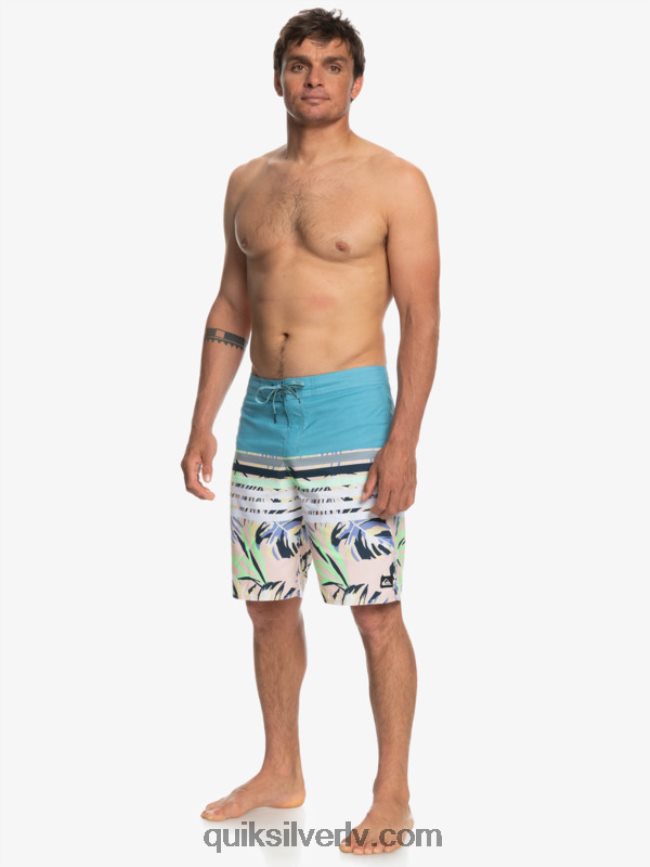 vīriešiem Quiksilver ikdienas uzbriest vīzija 20 pludmales šorti delfu zils 88064R1617