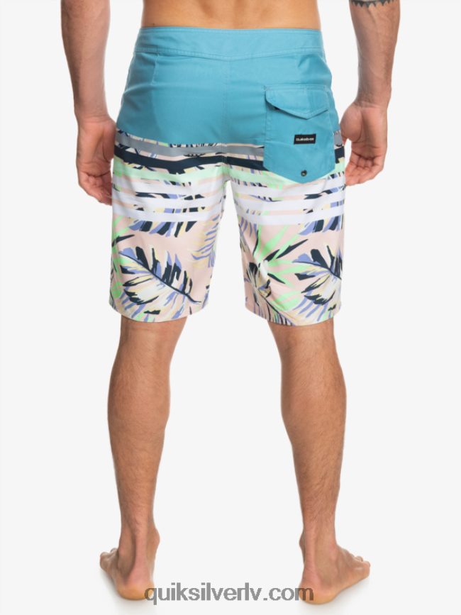 vīriešiem Quiksilver ikdienas uzbriest vīzija 20 pludmales šorti delfu zils 88064R1617