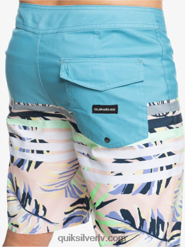 vīriešiem Quiksilver ikdienas uzbriest vīzija 20 pludmales šorti delfu zils 88064R1617