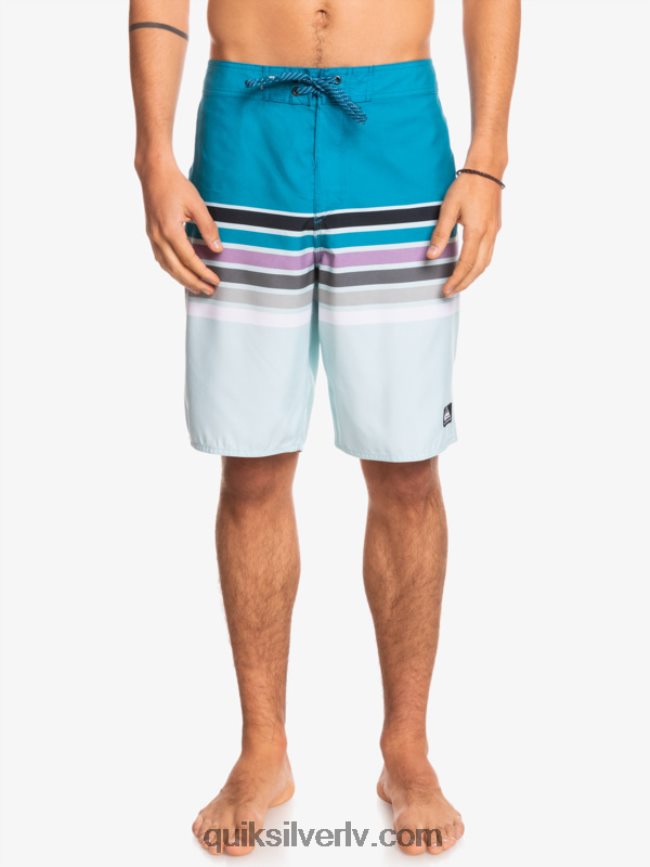 vīriešiem Quiksilver ikdienas uzbriest vīzija 20 pludmales šorti jūras osta 88064R1618