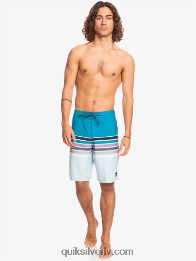 vīriešiem Quiksilver ikdienas uzbriest vīzija 20 pludmales šorti jūras osta 88064R1618