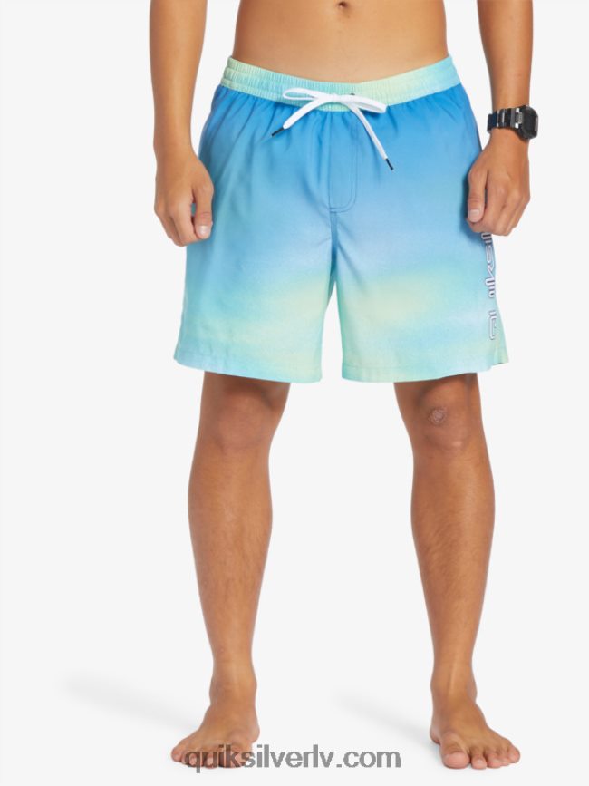vīriešiem Quiksilver ikdienas vēsmas 17 zalves upe zila 88064R722