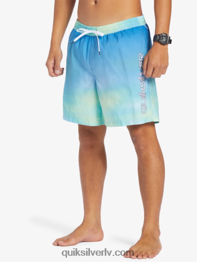 vīriešiem Quiksilver ikdienas vēsmas 17 zalves upe zila 88064R722