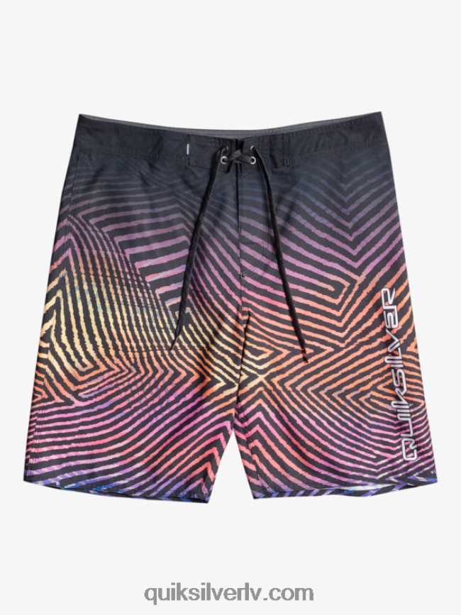 vīriešiem Quiksilver ikdienas velku izbalināt 20 dēļu šorti asfalts 88064R1283