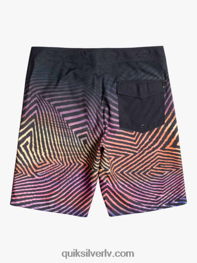 vīriešiem Quiksilver ikdienas velku izbalināt 20 dēļu šorti asfalts 88064R1283