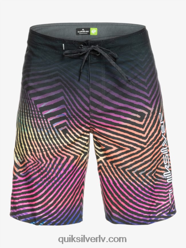 vīriešiem Quiksilver ikdienas velku izbalināt 20 dēļu šorti asfalts 88064R1283
