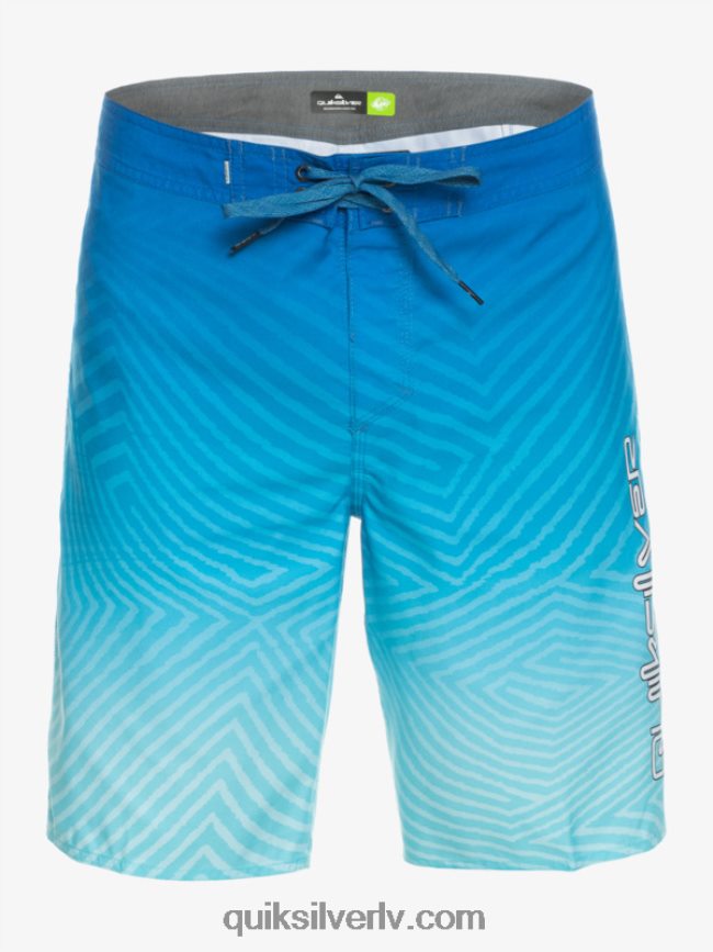vīriešiem Quiksilver ikdienas velku izbalināt 20 dēļu šorti snorkel zils 88064R1282
