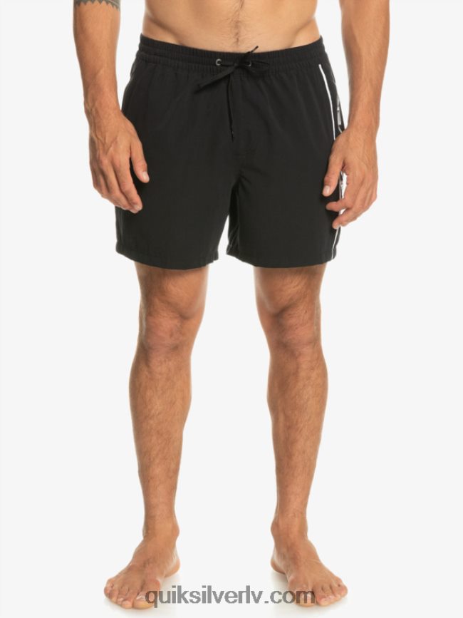 vīriešiem Quiksilver ikdienas vert 16 zalves melns 88064R698