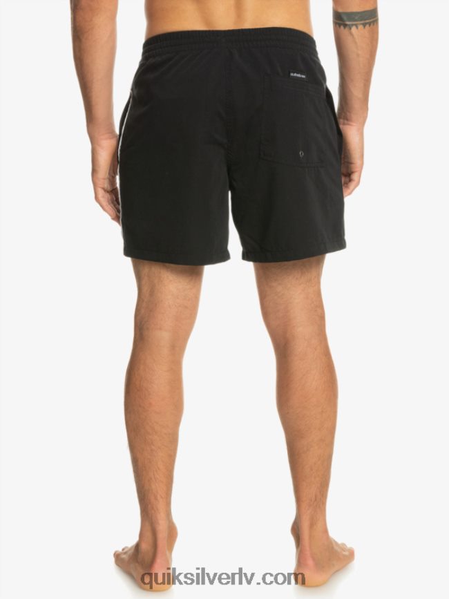 vīriešiem Quiksilver ikdienas vert 16 zalves melns 88064R698