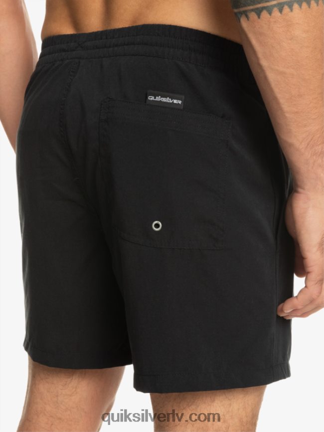 vīriešiem Quiksilver ikdienas vert 16 zalves melns 88064R698