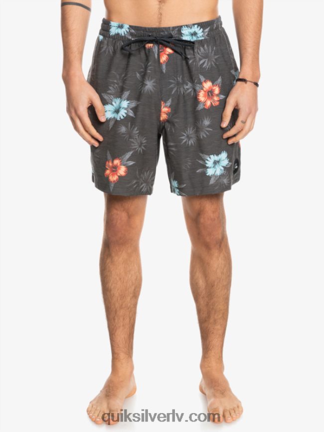 vīriešiem Quiksilver mix gab 17 zalves melns 88064R1778