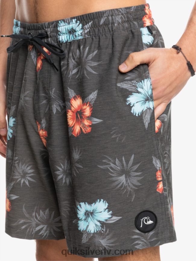 vīriešiem Quiksilver mix gab 17 zalves melns 88064R1778