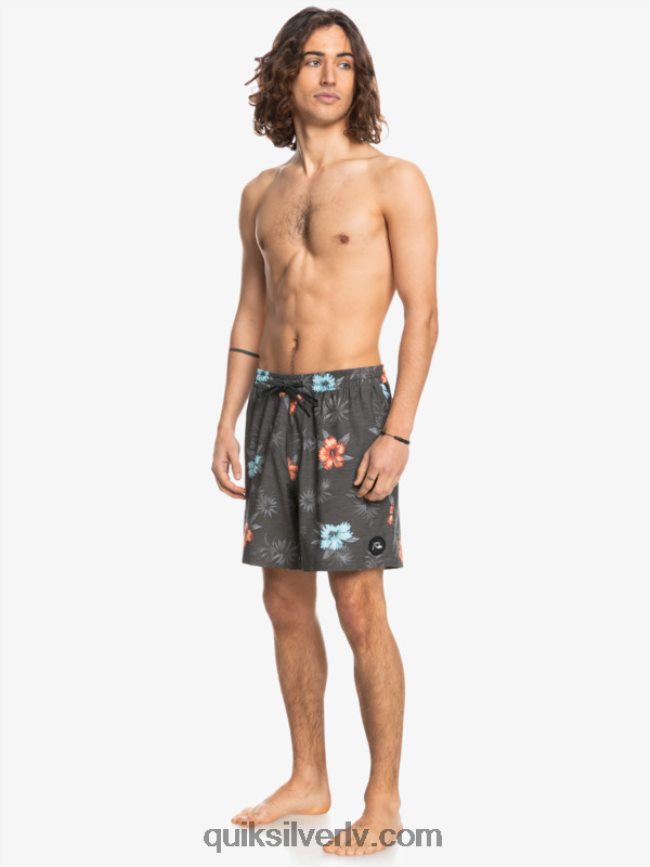 vīriešiem Quiksilver mix gab 17 zalves melns 88064R1778