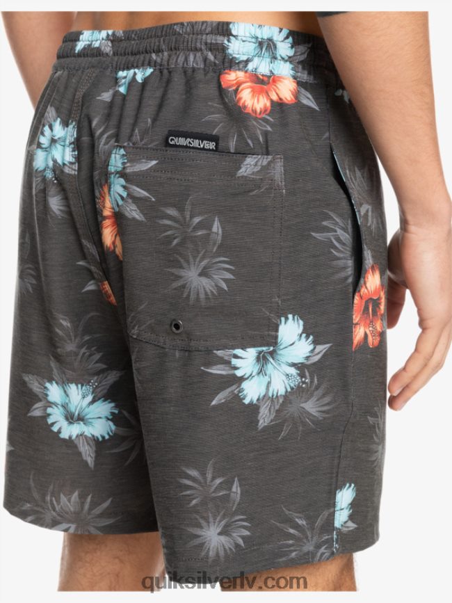 vīriešiem Quiksilver mix gab 17 zalves melns 88064R1778