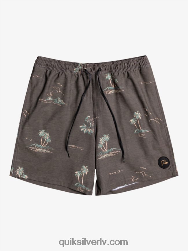 vīriešiem Quiksilver mix gab 17 zalves melns 88064R1779