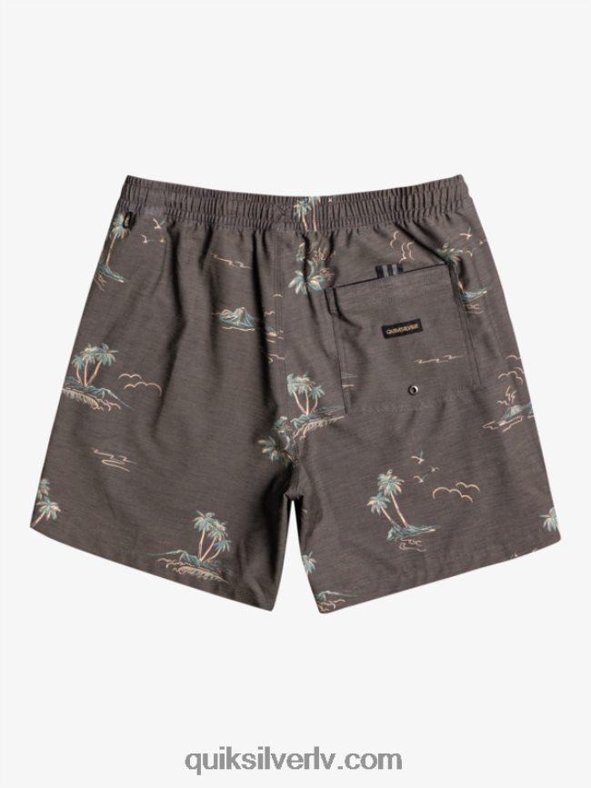 vīriešiem Quiksilver mix gab 17 zalves melns 88064R1779