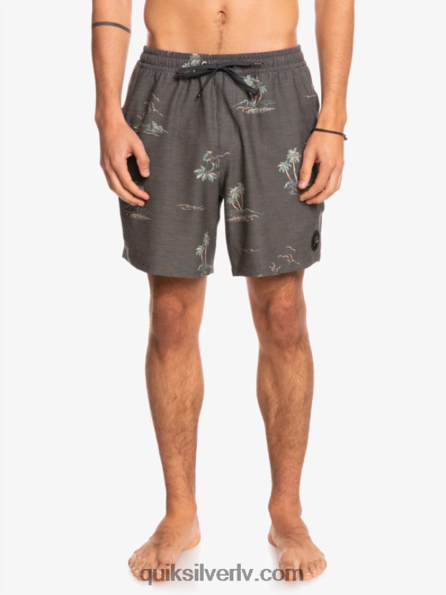 vīriešiem Quiksilver mix gab 17 zalves melns 88064R1779