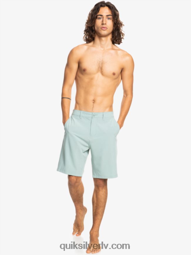 vīriešiem Quiksilver ocean union amphibian 20 hibrīdšorti zaļā vide 88064R144