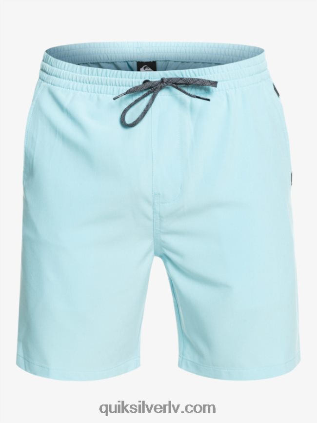 vīriešiem Quiksilver okeāna elastīgie 18 abinieku šorti debesu zils 88064R347