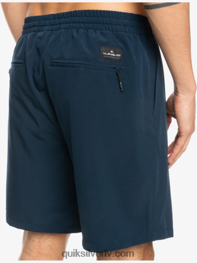 vīriešiem Quiksilver okeāna elastīgie 18 abinieku šorti jūras žakete 88064R349