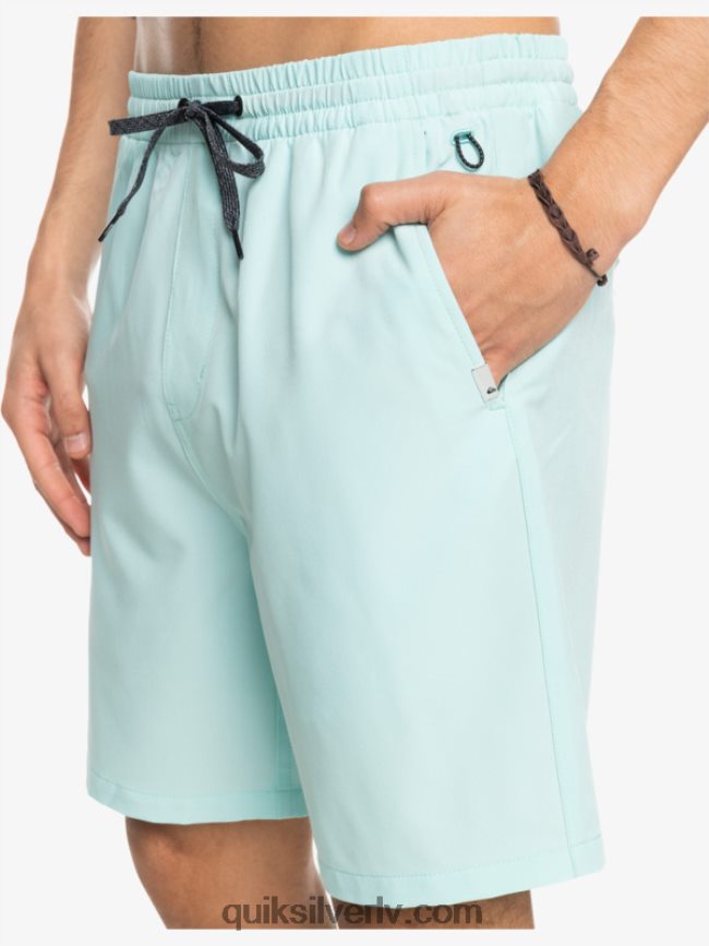 vīriešiem Quiksilver okeāna elastīgie 18 abinieku šorti ledus ūdens 88064R351