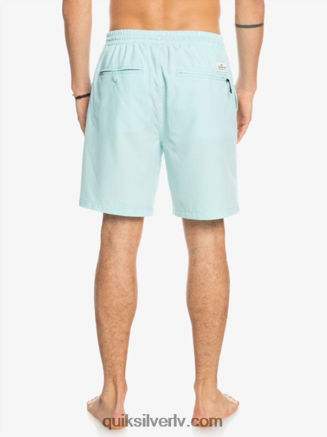 vīriešiem Quiksilver okeāna elastīgie 18 abinieku šorti ledus ūdens 88064R351