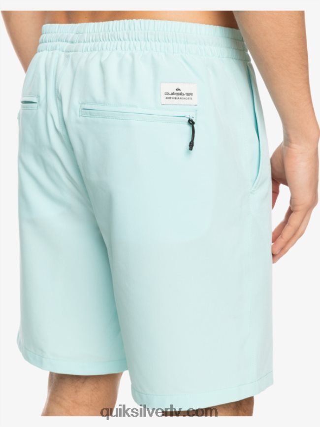vīriešiem Quiksilver okeāna elastīgie 18 abinieku šorti ledus ūdens 88064R351