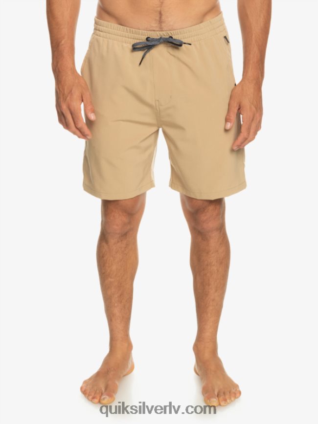 vīriešiem Quiksilver okeāna elastīgie 18 abinieku šorti plage 88064R344