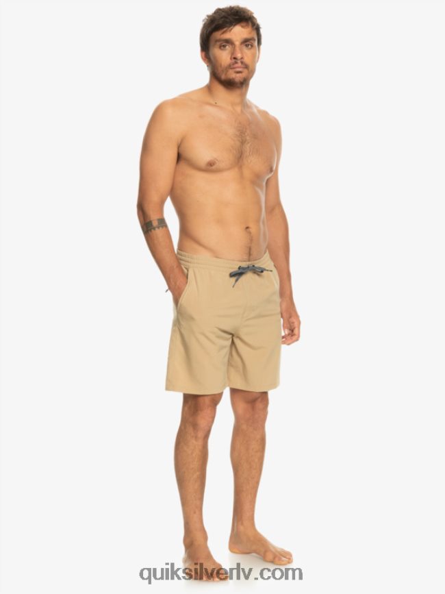 vīriešiem Quiksilver okeāna elastīgie 18 abinieku šorti plage 88064R344