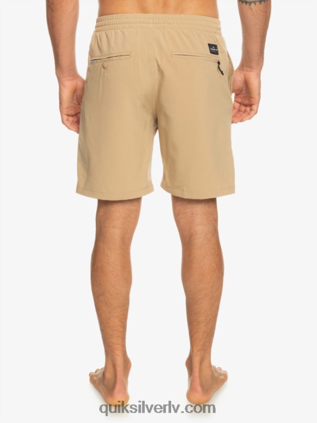 vīriešiem Quiksilver okeāna elastīgie 18 abinieku šorti plage 88064R344